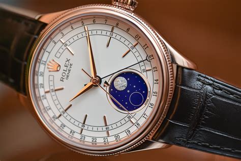 rolex with moon phase